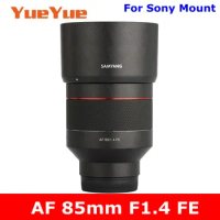 For Samyang AF 85mm F1.4 FE (For Sony Mount) Anti-Scratch Camera Lens Sticker Coat Wrap Protective Film Body Protector Skin