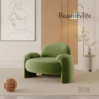 Bed &amp; Breakfast Bedroom Sofa Hotel Lobby Reception Area Negotiation Chair Nordic Single Sofa Leisure Chair