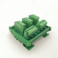 PLC industrial bus network breakout board, PLC supporting IO terminal block,WL-TB-103.