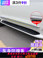【台灣公司 可打統編】適用于08-23款蘭德酷路澤車身飾條陸巡LC300改裝普拉多車門防撞條