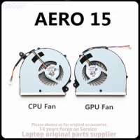 RP65W BS505HS-U2M For Gigabyte Aero 15 15X 15 X9 15W 15Y9 RP65SA CPU &amp; GPU COOLING FAN