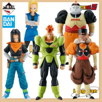 In Stock BANDAI Original Anime Dragon Ball EX Ichiban Kuji The Horror Of Androids ANDROID 16 17 18 1