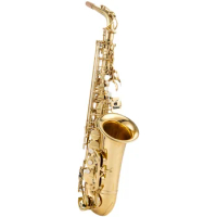 Authentic Yamaha 875EX YAS-62 flat E alto saxophone brass for adult and children's beginner performance