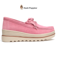 Hush Puppies รองเท้าผู้หญิง รุ่น Lucy Loafer HP FS23A172R -สีชมพู รองเท้าหนังแท้ รองเท้าลำลอง รองเท้
