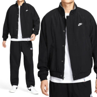 【NIKE 耐吉】Club Futura JKT 男款 黑色 鋪棉 休閒 寬鬆 運動 保暖 夾克 外套 FZ0657-010