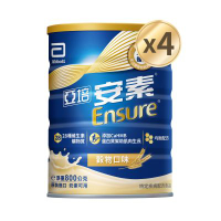 【亞培】安素優能基(穀物口味)-HMB升級配方x4罐 (800g/罐)(增強體力、HMB、三重優蛋白幫助增肌+護肌)