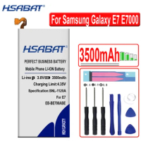 HSABAT EB-BE700ABE 3500mAh Battery for Samsung Galaxy E7 E7000 E700F Batteries