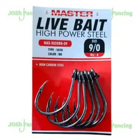 Hook Master Live Bait 5028 BN Kail Pancing Umpan Hidup livebait 9/0