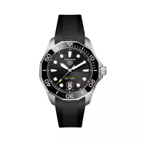 Tag Heuer Aquaracer 43 - WBP201A.FT6197 Calibre 5 Black Dial Rubber Strap