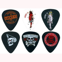 DUNLOP Lucky 13 木吉他/烏克麗麗/電吉他/電貝斯 PICK /彈片適合 PRS/ Carvin 等☆唐尼樂器☆