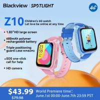 Blackview Z10 4G Smart Watch Kids GPS Video Call SOS Waterproof Child Smartwatch Camera Monitor Tracker Location Phone Watch