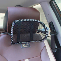 Universal Car Neck Pillows Car Chair Massage Neck Support Mesh Car Neck Rest Headrest Cushion Pillow Car Interior Accessories