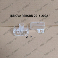 Rumah Lampu Plat Dudukan Kamera Parkir Mundur Mobil All New Innova Reborn 2016 2017 2018 2019 2020 2