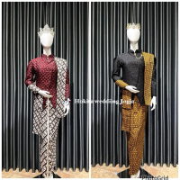 Kebaya Janggan Modern/Setelan Kebaya Janggan Bahan Fukuro Terbaru Murah Dewasa