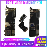 US Version For iPhone 14 Pro Max Motherboard Support Update Mainboard Logic Board Placa For iPhone 14 pro Max With Face ID Plate