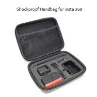 Besegad Portable Dustproof Shockproof Carrying Case Storage Bag Handbag for Insta360 Insta 360 ONE R Action Camera Accessories