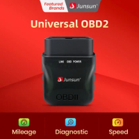 Auto Scanner mini ELM327 Bluetooth-compatible 4.0 OBD2 V3 Adapter Car Diagnostic Tool Scan Tool for Junsun DVD Car Accessories