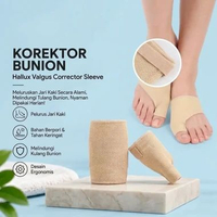 Finger Little Corrector / Corrector Bunion Hallux Valgus / Sleeve Corrector / Korektor Tulang Bunion