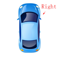 Auto Left Right Side Mirror Housing Trim Frame For Ford Everest 2016 2017 2018 2019 2020 Ranger Pick