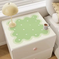 全城熱賣 - 床頭櫃墊子輕奢高級感防水防燙免洗桌面臺麵保護墊洗衣機防塵墊子春日雨水35*40cm