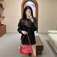 Tas KATE SPADE CARTER PINK NYLON SHOULDER BAG 100% ORIGINAL 25X7X14CM