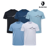 【BLACK YAK】MATA ICE短袖上衣[薄荷綠/天空藍/藍綠色/白色/黑色]BYCB1NC502(韓國 運動衣 中性款 IU 代言)