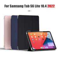 Ultra Slim Case For Samsung Galaxy Tab S6 Lite 10.4'' 2022 p613 Tablet Cover for tab s6 lite SM-P613 SM-P619 Funda Sleep Wake up