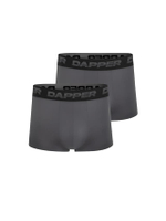 กางเกงชั้นในชาย Dapper Ultraflex Trunks สีเทา (Pack 2 Pcs.)