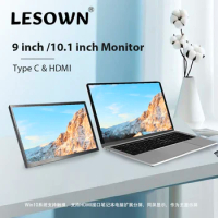 9 inch USB Type C Monitor 1920x1200 IPS 8.9 inch HDMI LCD Touch Screen Monitor / Display 10 inch 2K Small PC Portable Monitor