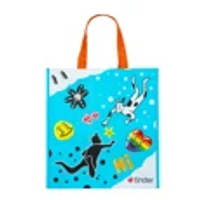 ME.STYLE ถุงช้อปปิ้ง B2S x Tinder (JS) สีคละสี ขนาด 31x32.5 ซม.