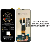 LCD Fullset Untuk Relame C11 2021 / C20 /C21 / Narzo 50i LCD Fullset + Touchscreen Compatible OG Sup