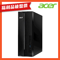 (福利品)Acer 宏碁 XC-1780  13代10核混碟桌上型電腦(i5-13400/8G/2T+256G/Win 11)