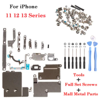 1Set Full Set Small Metal Internal Bracket Parts Accessories+ Full Set Screws For iPhone 11 12 13 Pro Max mini