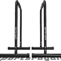Bar, Adjustable Parallel Bars for Home Workout, Dip Station with (300/800/1200LBS) Loading Capacity