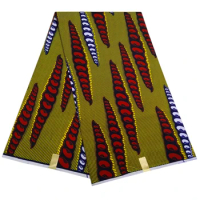 African Wax Fabric Java Wax Ankara Fabric For Dress Guaranteed Quality Pagnes Batik