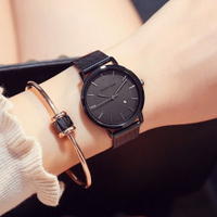 新款別樣女士手錶防水時尚潮流學生簡約超薄大氣石英女錶 名創家居館 DF