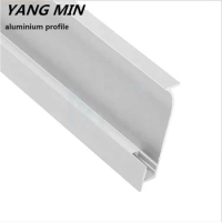 2m/pcs High-end quality aluminum alloy strips wall skirting floor skirting board