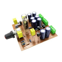 Kit preamp tabung tube 6N16B stereo line stage 6H8C