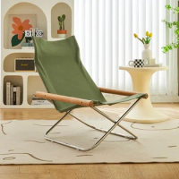 Beach Portable Lounge Chair Folding Single Luxury Modern Lounge Chair Indoor Living Room Furniture
