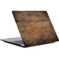Wood Grain for Macbook Air 13 Inch Case Laptop 2020 2019 2018 Model A2337 M1 A2179 A1932 Cover for Apple Pro 14 M2 M3 2023 Shell