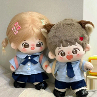 [Ready]20cm Cotton Doll clothes star cotton doll school uniform dress doll doll doll changing access