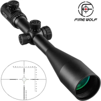 Fire Wolf 10-40X56 AOE hunting scope side wheel parallax adjustment optical scope suitable for military scopes
