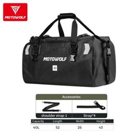 Tas Motowolf MDL0717 Tas Belakang 40L Carbon Black