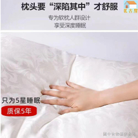 熱賣真絲蛋白桑蠶絲枕芯超柔軟助睡眠低枕單人家用護頸椎薄枕頭一對裝