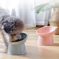 Non-Slip Pet Food Bowls For Dogs And Cats Tilt Cat Bowls And Dog Food Bowls Have The Benefits Of Improving Digestion And Posture
