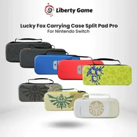 Nintendo Switch Lucky Fox Carrying Case / Tas Pouch Bag Split Pad Pro Splatoon Ed