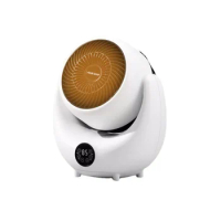 Electric Heater Portable Remote Control 9H Timer Rocking Head Air Cooler Living Room Circulating Fan Home Baby Heating Warmer