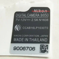 Copy For Nikon D850 D3400 D750 D5500 D500 Bottom Base Logo Sign Mark Number Nameplate Label Sticker Body Code NEW