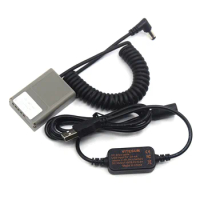 Power Bank USB Cable Plus PS-BLN1 Dummy Battery BLN-1 Spring DC Coupler For Olympus Digital Camera OM-D E-M5 E-M5II 2 E-M1 E-P5