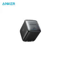 Anker USB C Charger 713 Charger (Nano II 45W) GaN II PPS Fast Compact Foldable Charger for Iphone Samsung